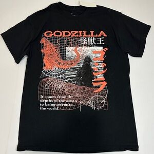 Godzilla Black Graphic Tee